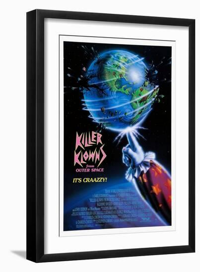 KILLER KLOWNS FROM OUTER SPACE [1988], directed by STEPHEN CHIODO.-null-Framed Premium Giclee Print