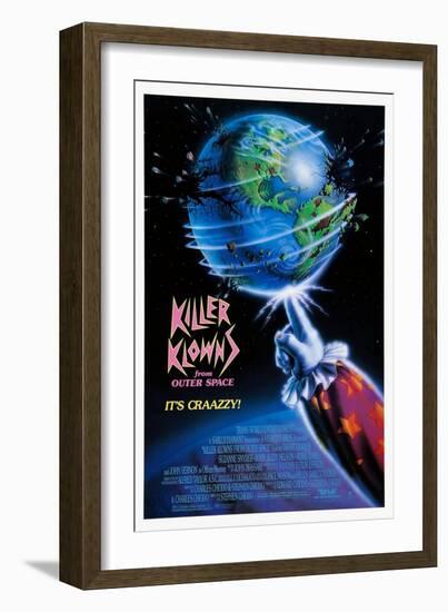 KILLER KLOWNS FROM OUTER SPACE [1988], directed by STEPHEN CHIODO.-null-Framed Giclee Print