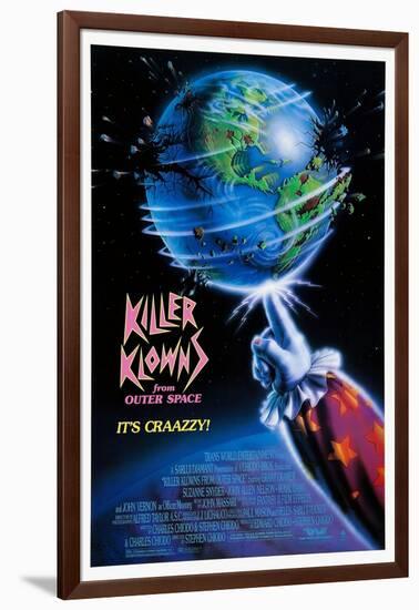 KILLER KLOWNS FROM OUTER SPACE [1988], directed by STEPHEN CHIODO.-null-Framed Giclee Print