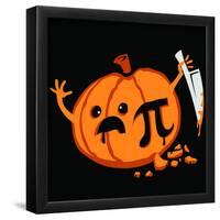 Killer pumpkin Pi-IFLScience-Framed Poster