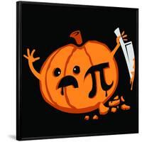 Killer pumpkin Pi-IFLScience-Framed Poster