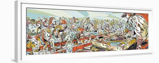 Killer Vinyl-HR-FM-Framed Premium Giclee Print