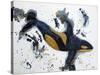 Killer Whale of a Tale-Lauren Moss-Stretched Canvas