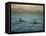 Killer Whales Research, Wintertime, Tysfjord, Arctic, Norway, Scandinavia, Europe-Dominic Harcourt-webster-Framed Stretched Canvas