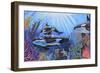 Killer Whales-Martin Nasim-Framed Premium Giclee Print