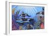 Killer Whales-Martin Nasim-Framed Premium Giclee Print