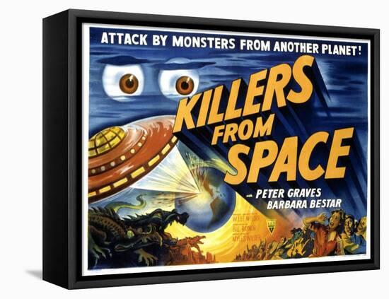 Killers From Space, 1954-null-Framed Stretched Canvas