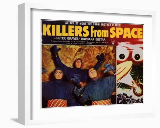 Killers from Space, 1954-null-Framed Art Print