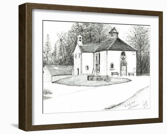 Killin and Ardeonaig Parish Church, 2007-Vincent Alexander Booth-Framed Giclee Print