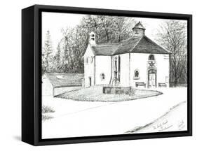 Killin and Ardeonaig Parish Church, 2007-Vincent Alexander Booth-Framed Stretched Canvas