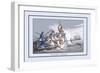 Killing a Shark-Ed Clark-Framed Art Print