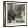 Killing an Elephant for Food in the Jardin Des Plantes, Paris-null-Framed Giclee Print