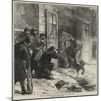 Killing an Elephant for Food in the Jardin Des Plantes, Paris-null-Mounted Giclee Print