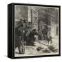 Killing an Elephant for Food in the Jardin Des Plantes, Paris-null-Framed Stretched Canvas