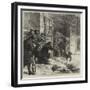 Killing an Elephant for Food in the Jardin Des Plantes, Paris-null-Framed Giclee Print