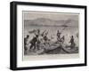 Killing Armenian Porters Who Had Thrown Themselves into the Sea at Stamboul-Charles Joseph Staniland-Framed Giclee Print