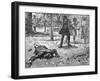 Killing of Australian Bushranger, Morgan-null-Framed Art Print