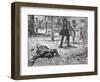 Killing of Australian Bushranger, Morgan-null-Framed Art Print