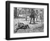 Killing of Australian Bushranger, Morgan-null-Framed Art Print