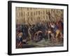 Killing of Father Giuseppe Carafa, July 10, 1647-Domenico Gargiulo-Framed Giclee Print