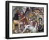 Killing of Job's Servants and Abduction of the Herds-Bartolo Di Fredi-Framed Giclee Print