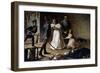 Killing of Some Participants from Revolutionary Movement by Spanish Troops from Lima-null-Framed Premium Giclee Print