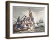 Killing Shark, United Kingdom, 19th Century-null-Framed Giclee Print