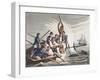 Killing Shark, United Kingdom, 19th Century-null-Framed Giclee Print