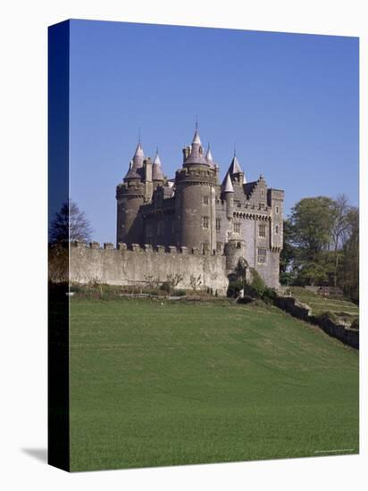 Killyleagh Castle Dating from the 17th Century, County Down, Northern Ireland-Michael Jenner-Stretched Canvas