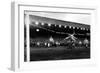 Kilmarnock Versus Lokomotiv Leipzig April 1967 Fairs Cities Cup Semi Final Rugby Park-null-Framed Photographic Print