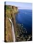 Kilt Rock, Isle of Skye, Scotland-Paul Harris-Stretched Canvas