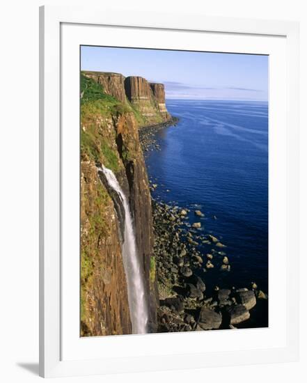 Kilt Rock, Isle of Skye, Scotland-Paul Harris-Framed Photographic Print