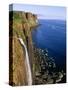 Kilt Rock, Isle of Skye, Scotland-Paul Harris-Stretched Canvas