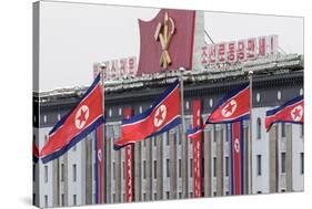 Kim Il Sung Square, Pyongyang, North Korea (Democratic People's Republic of Korea), Asia-Gavin Hellier-Stretched Canvas