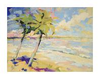 Seascape Triptych (left)-Kim McAninch-Art Print