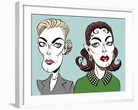 Kim Novak, 2018-Neale Osborne-Framed Giclee Print