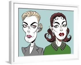 Kim Novak, 2018-Neale Osborne-Framed Giclee Print