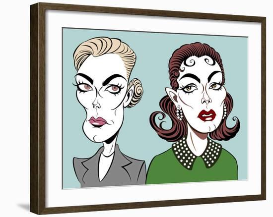 Kim Novak, 2018-Neale Osborne-Framed Giclee Print