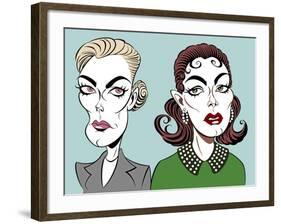 Kim Novak, 2018-Neale Osborne-Framed Giclee Print