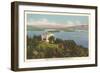 Kimball's Castle, Lake Winnipesaukee, New Hampshire-null-Framed Art Print