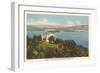 Kimball's Castle, Lake Winnipesaukee, New Hampshire-null-Framed Art Print