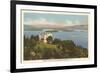 Kimball's Castle, Lake Winnipesaukee, New Hampshire-null-Framed Premium Giclee Print