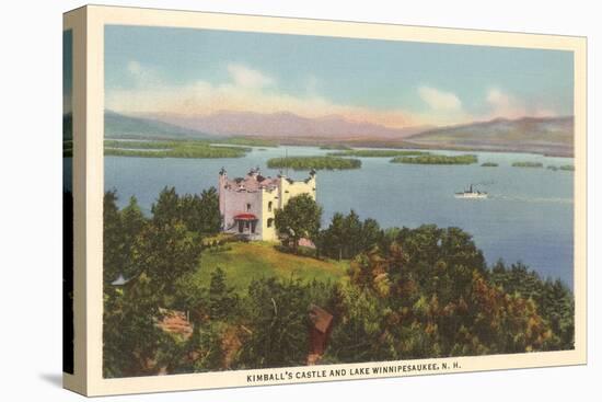 Kimball's Castle, Lake Winnipesaukee, New Hampshire-null-Stretched Canvas