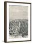 Kimberley: Appearance of the Diamond Mine in 1880, 1896-null-Framed Giclee Print