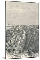 Kimberley: Appearance of the Diamond Mine in 1880, 1896-null-Mounted Giclee Print
