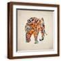 Brown Frame