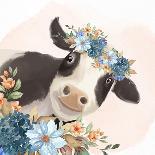 Floral Cow-Kimberly Allen-Art Print