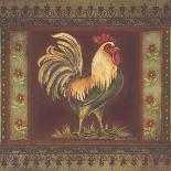 Mediterranean Rooster II-Kimberly Poloson-Art Print