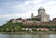 Exterior View of Esztergom Basilica from Danube River-Kimberly Walker-Photographic Print