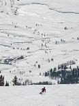 Skier at Jackson Hole Ski, Jackson Hole, Wyoming, United States of America, North America-Kimberly Walker-Photographic Print